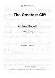 undefined Andrea Bocelli, Matteo Bocelli, Virginia Bocelli - The Greatest Gift
