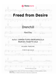 Sheet music, chords Drenchill, Indiiana - Freed from Desire