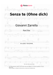 undefined Giovanni Zarrella, Pietro Lombardi - Senza te (Ohne dich)