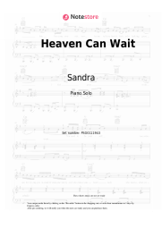 undefined Sandra - Heaven Can Wait