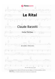 undefined Claude Barzotti - Le Rital