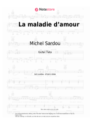 undefined Michel Sardou - La maladie d’amour