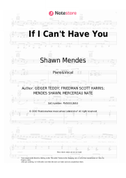undefined Shawn Mendes - If I Can't Have You