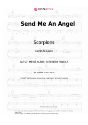 Sheet music, chords Scorpions - Send Me An Angel