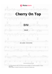 undefined BINI - Cherry On Top