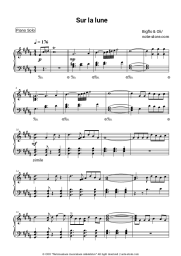 Sheet music, chords Bigflo & Oli - Sur la lune