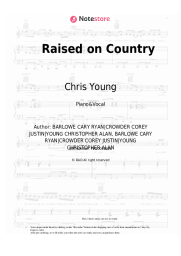 undefined Chris Young - Raised on Country