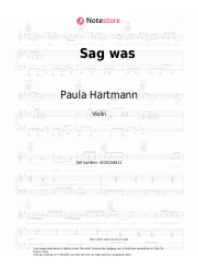 undefined Paula Hartmann, t-low - Sag was