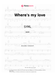 undefined SYML - Where's my love
