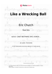 undefined Eric Church - Like a Wrecking Ball
