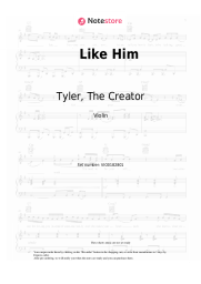 Sheet music, chords Tyler, The Creator, Lola Young - Like Him