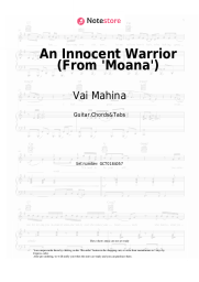 undefined Vai Mahina, Sulata Foai-Amiatu, Matthew Ineleo - An Innocent Warrior (From 'Moana')