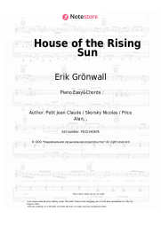undefined Erik Grönwall - House of the Rising Sun