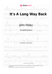 Sheet music, chords John Illsley - It's A Long Way Back