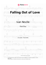 Sheet music, chords Ivan Neville - Falling Out of Love