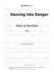 Sheet music, chords Inker & Hamilton - Dancing Into Danger