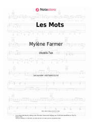 undefined Mylène Farmer, Seal - Les Mots