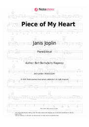 undefined Janis Joplin - Piece of My Heart