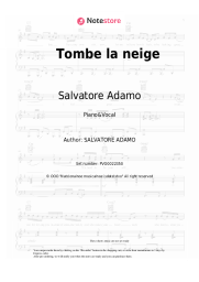 undefined Salvatore Adamo - Tombe la neige