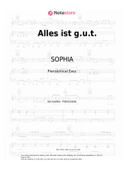 undefined SOPHIA - Alles ist g.u.t.