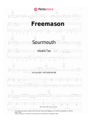 Sheet music, chords Sourmouth - Freemason