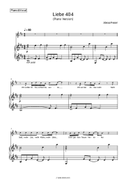 undefined Alexa Feser - Liebe 404 (Piano Version)