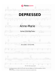 undefined Anne-Marie - DEPRESSED