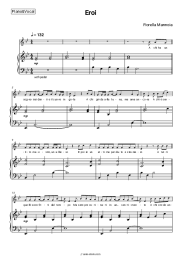 Sheet music, chords Fiorella Mannoia - Eroi
