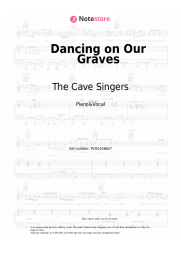 Sheet music, chords The Cave Singers - Dancing on Our Graves