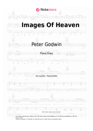 Sheet music, chords Peter Godwin - Images Of Heaven (Dance Mix)