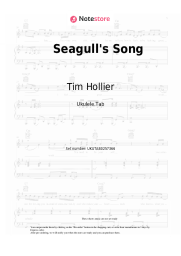 Sheet music, chords Tim Hollier - Seagull's Song