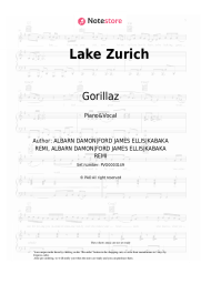 undefined Gorillaz - Lake Zurich