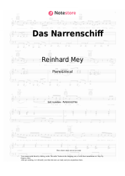 undefined Reinhard Mey - Das Narrenschiff