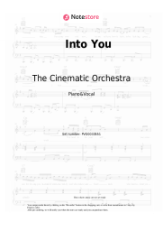 Sheet music, chords The Cinematic Orchestra - Into You
