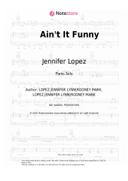 undefined Jennifer Lopez - Ain't It Funny
