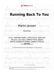 undefined Martin Jensen, Alle Farben, Nico Santos - Running Back To You
