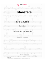 undefined Eric Church - Monsters