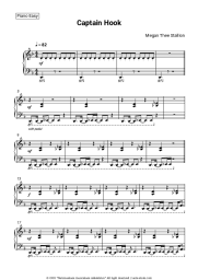 Sheet music, chords Megan Thee Stallion - Captain Hook