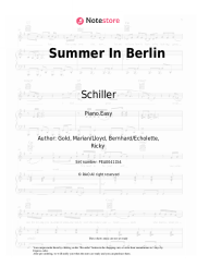undefined Schiller, Alphaville - Summer In Berlin