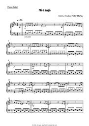 Sheet music, chords Helene Fischer, Peter Maffay - Nessaja