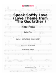 undefined Nino Rota, Andy Williams - Speak Softly Love (Love Theme from 'The Godfather')