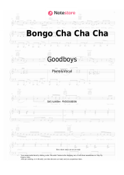 Sheet music, chords Goodboys - Bongo Cha Cha Cha
