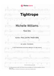 undefined Michelle Williams - Tightrope