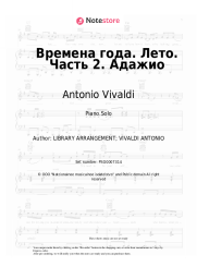 undefined Antonio Vivaldi - 4 Seasons. Summer, movement 2: Adagio