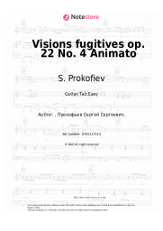 undefined S. Prokofiev - Visions fugitives op. 22 No. 4 Animato