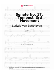 undefined Ludwig van Beethoven - Sonate No. 17, 'Tempest' 3rd Movement