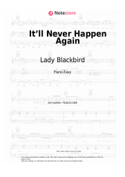 undefined Lady Blackbird - It’ll Never Happen Again