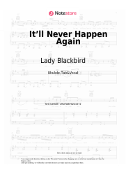 undefined Lady Blackbird - It’ll Never Happen Again