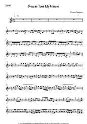 undefined Sons of Legion - Remember My Name