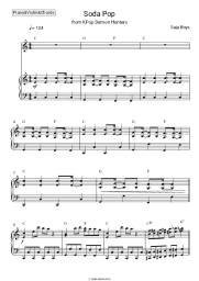 undefined Saja Boys, Andrew Choi, Neckwav, Danny Chung, Kevin Woo, SamUIL, KPop Demon Hunters Cast - Soda Pop